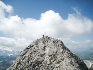 Bös Fulen summit.