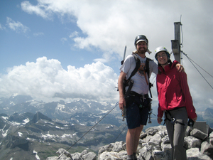 Two on the summit.